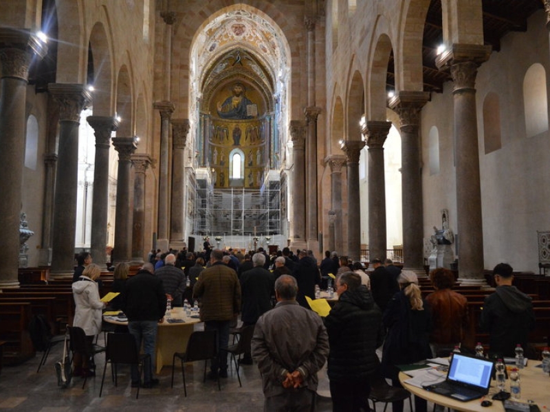 Diocesi. Sinodo -  In Cattedrale sotto lo sguardo del Pantocratore