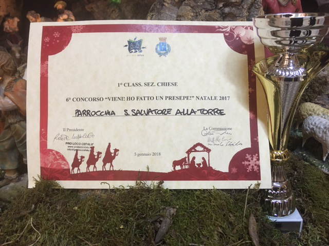 Presepe Parrocchia SS.Salvatore alla Torre, Cefalù, Premio Pro Loco
