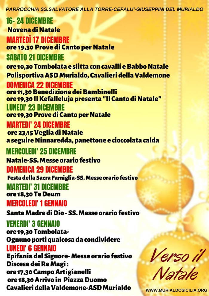 parrocchia - natale 2019